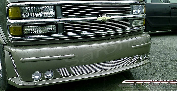 Custom GMC Van Front Bumper  (1996 - 2002) - $590.00 (Part #GM-001-FB)